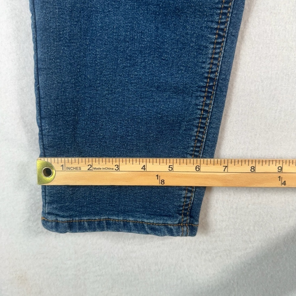 Tailor Vintage Jeans Mens 38 Blue Canaan Slim Fit Straight Medium Wash Stretch - Picture 10 of 13
